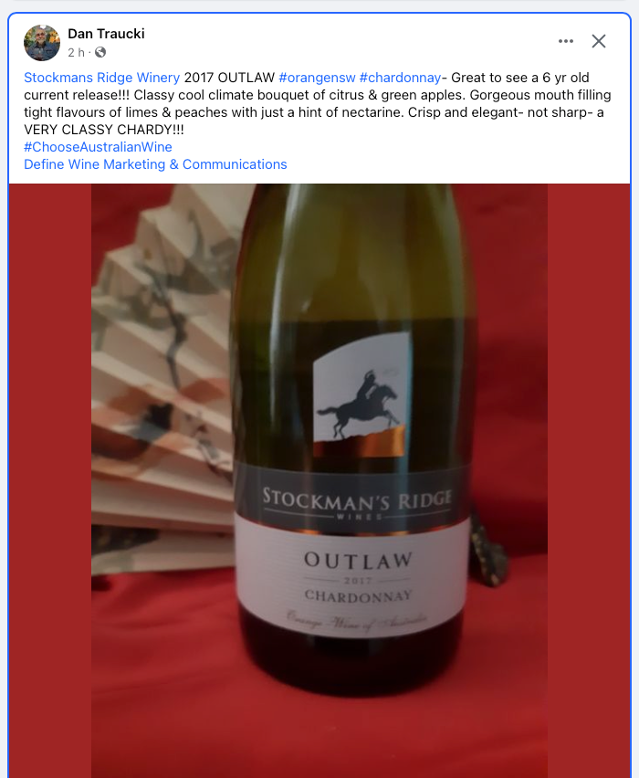 2017 Outlaw Chardonnay Release!