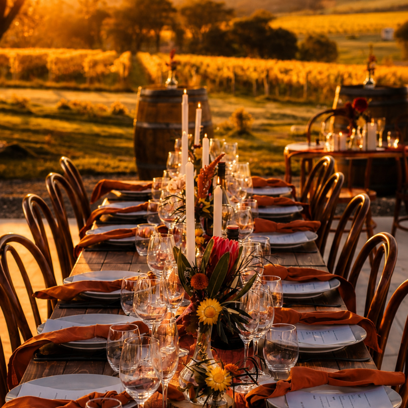Golden Hour - A Vintners Table