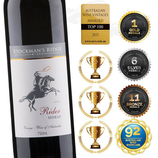 Rider Shiraz 2014 - Stockman's Ridge Wines