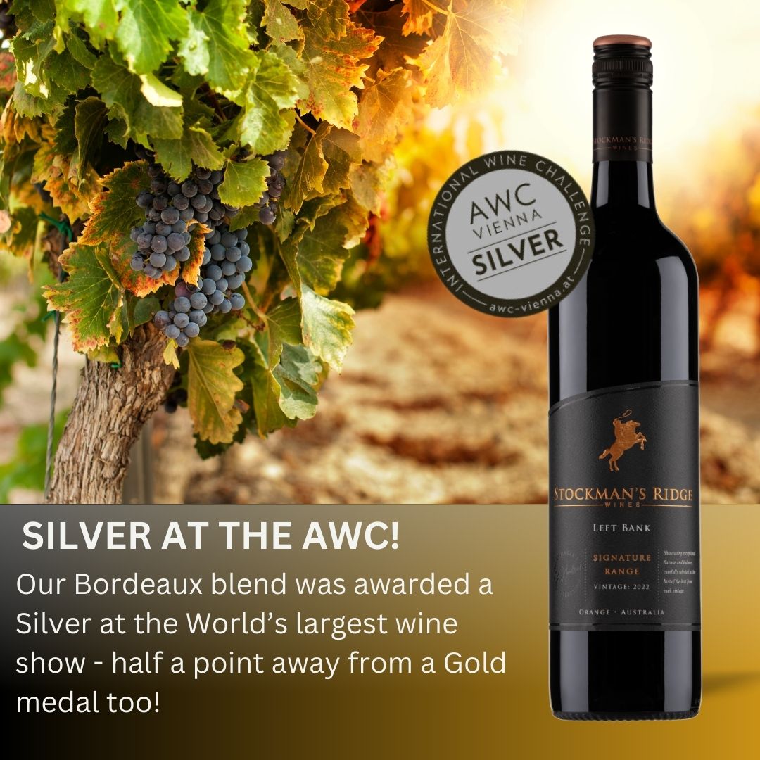 Stockman's Ridge Wines Celebrates Double Silver at AWC Vienna 2024!